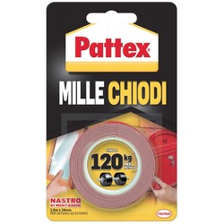 Cinta adhesiva Millechiodi 19mmx1,5m de Pattex