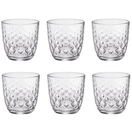 Vasos de agua Bormioli Glit 6 piezas