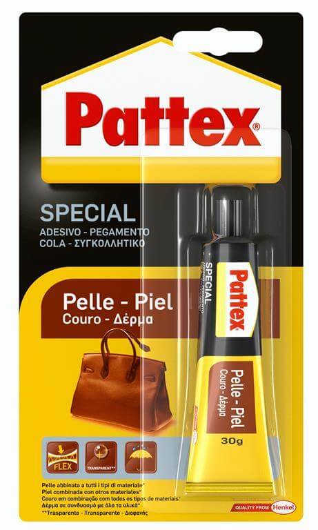 Adhesivo de poliuretano líquido Pattex Leather 30G