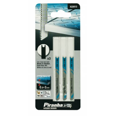 Piranha X22013 3 T/Cuchillas de metal fresadas finas