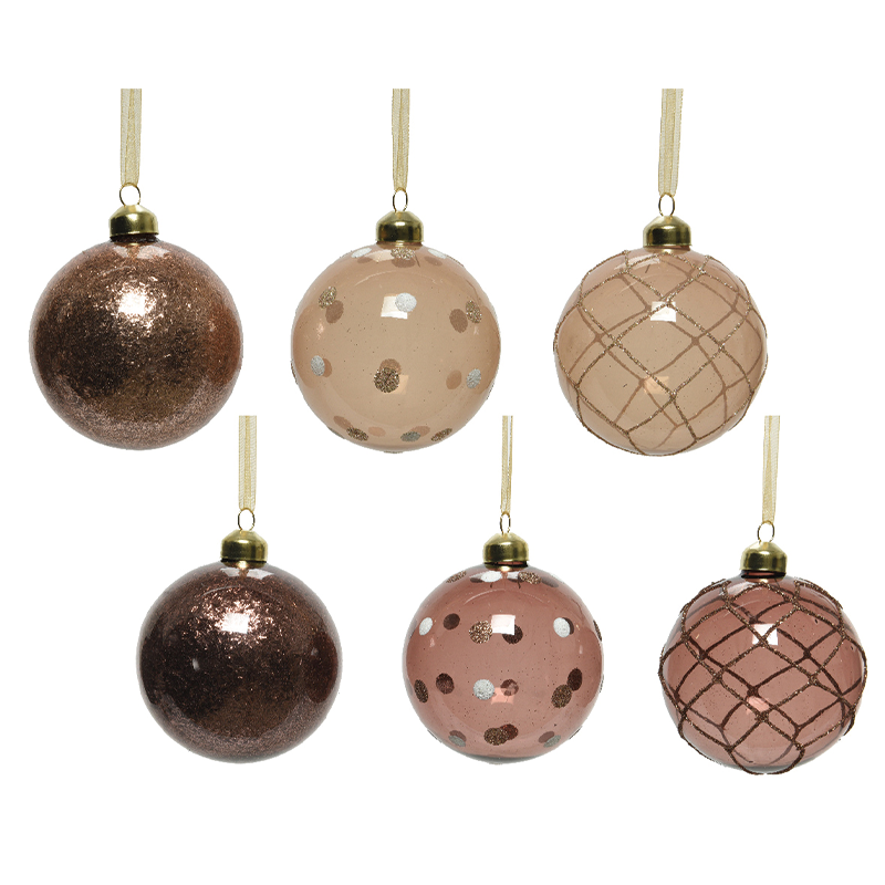 Bola de Navidad surtida diferentes colores disponibles Ø8 cm