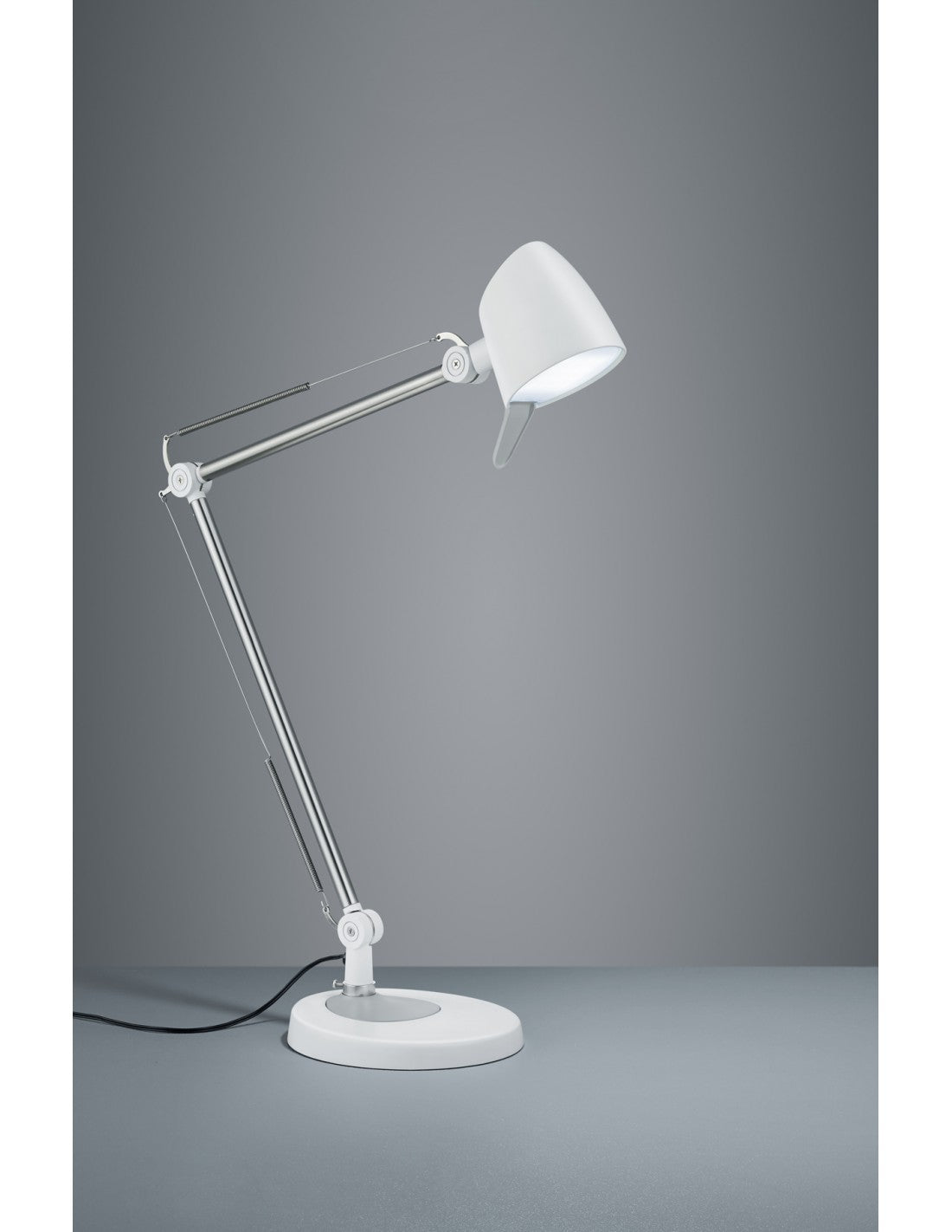 Lámpara de escritorio LED regulable de 5w blanca Rado Trio Lighting