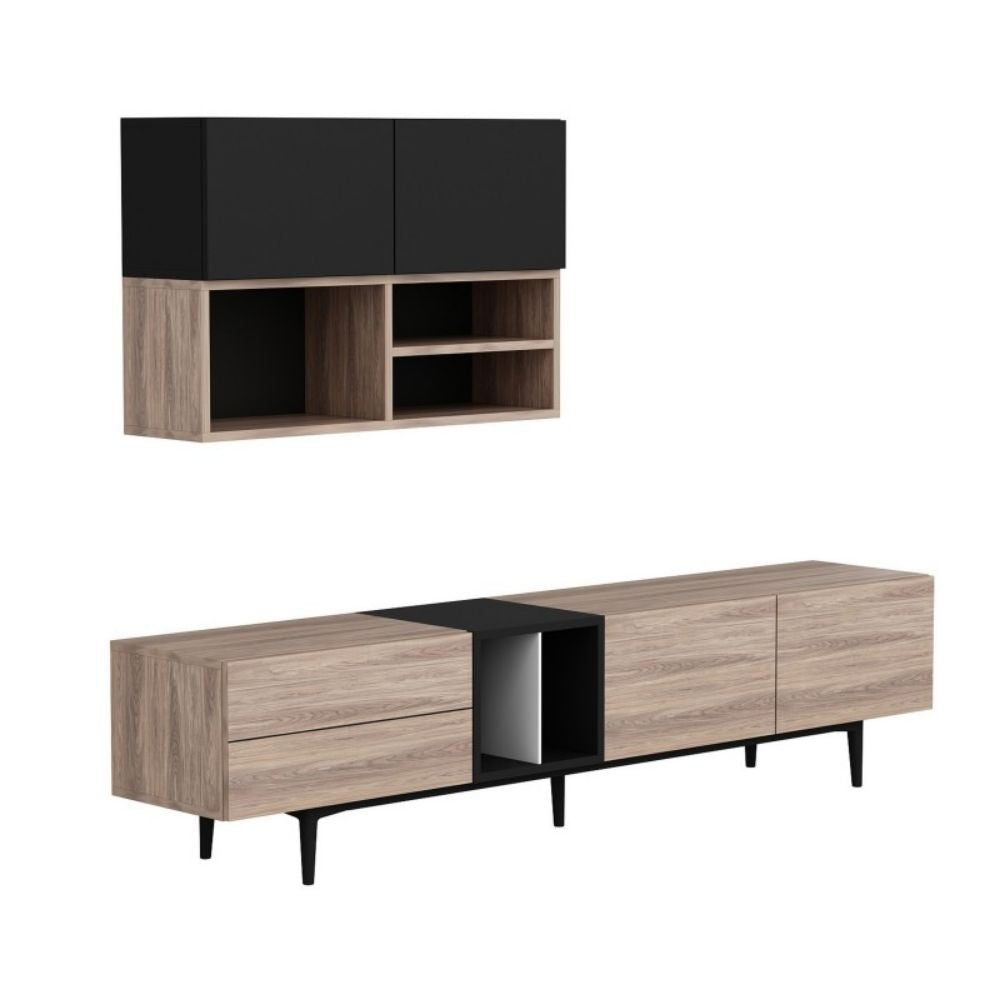 Mueble alto Diany 195 roble antracita