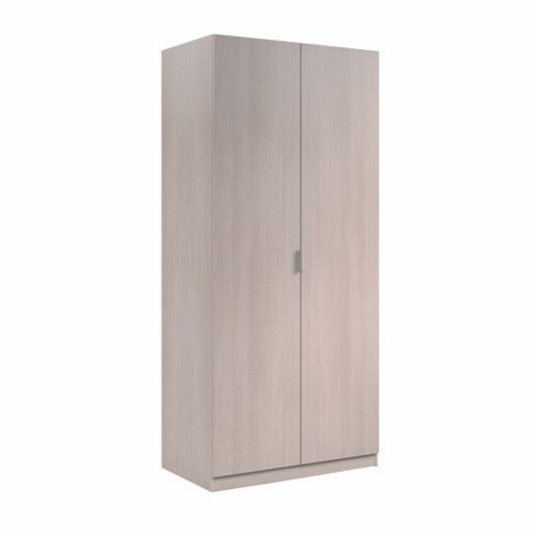 Armario 2 puertas cm. 81 x 52 x 180h Roble Claro