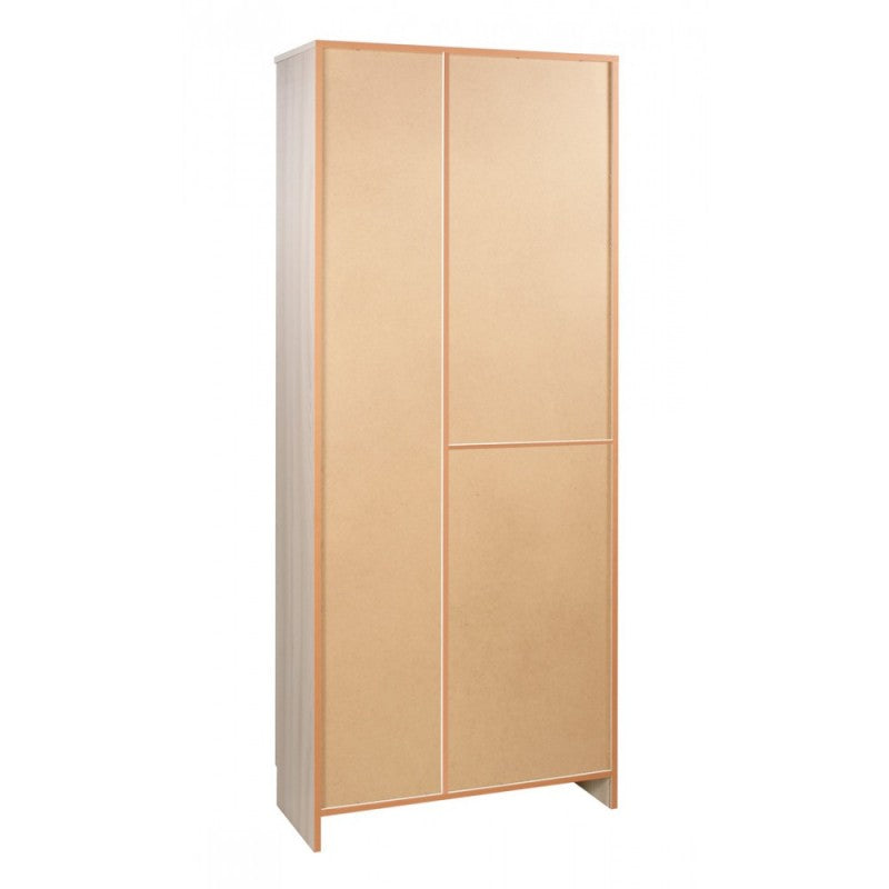 Armario multiusos tres puertas y un cajón Eucalipto 77x34x h183 cm