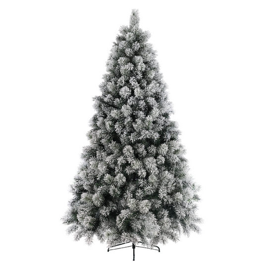 Árbol de Navidad Vancover cubierto de nieve Al. 180 x Ø102 cm