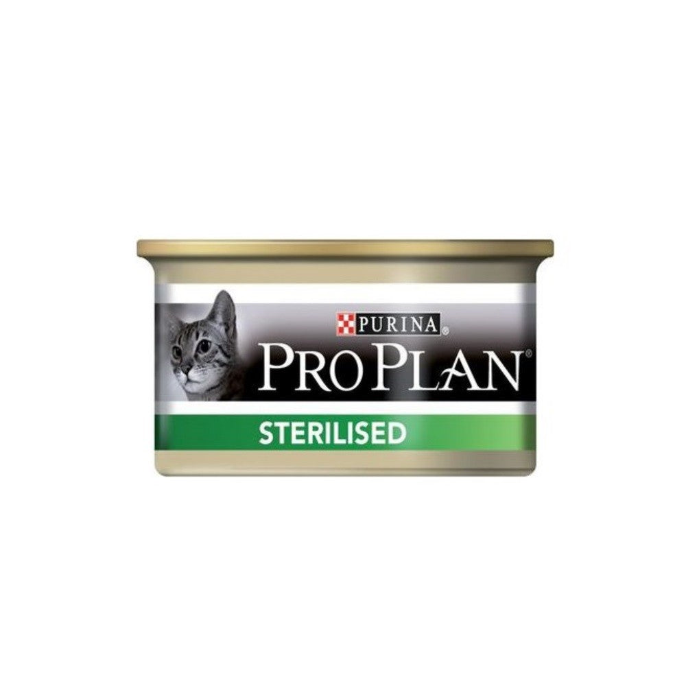 Pro Plan Paté para Gatos Esterilizados con Atún y Salmón Purina 85 gramos