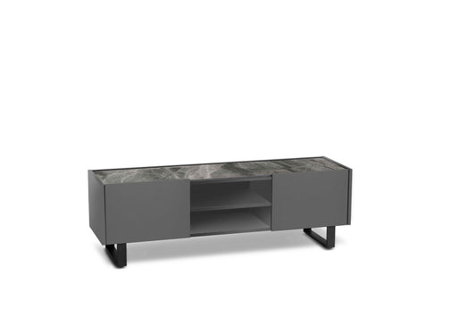 Mueble TV gris oscuro 40 cm x 140 cm Alt. 45 cm