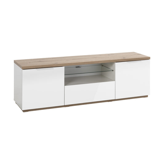 Mueble TV Mundi con 2 puertas y 1 trampilla