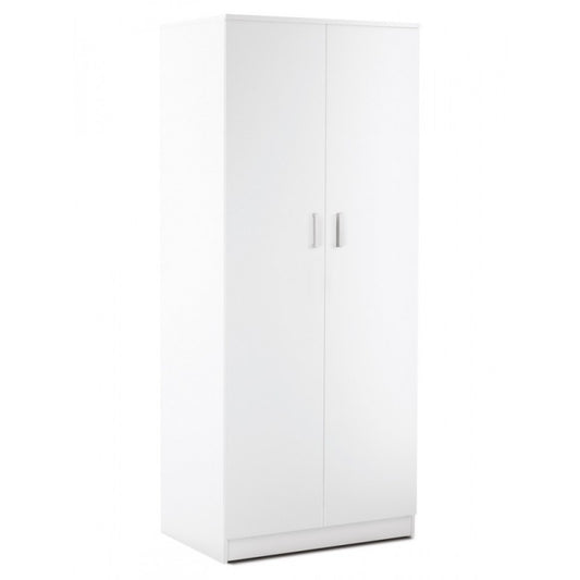 Armario multiusos dos puertas blanco 77x52x h182 cm