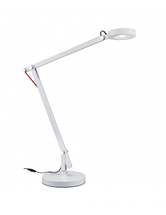 Lámpara de oficina blanca Luz LED ajustable Amsterdam Trio Lighting