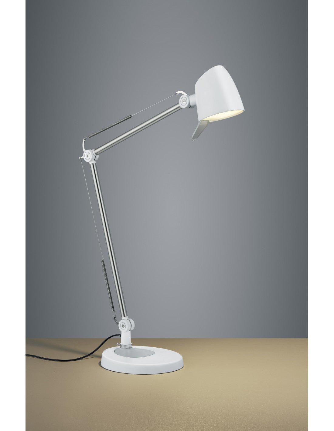 Lámpara de escritorio LED regulable de 5w blanca Rado Trio Lighting