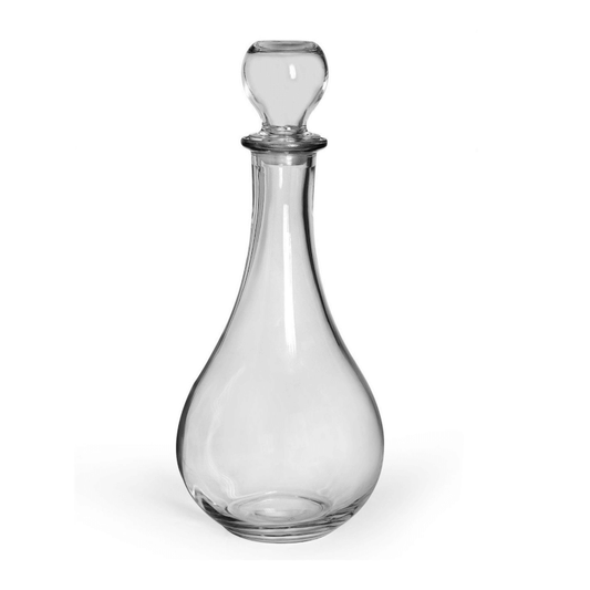 Loto Botella Decanter con Tapón de Cristal 127 cl