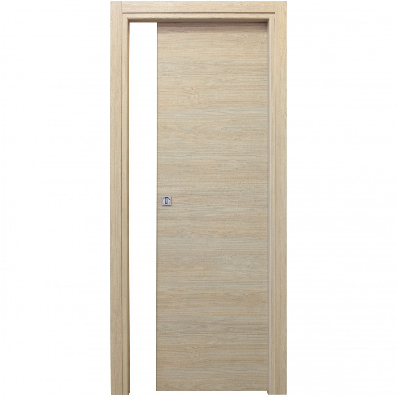 Puerta corredera Microtec roble blanco 210 x 70 cm