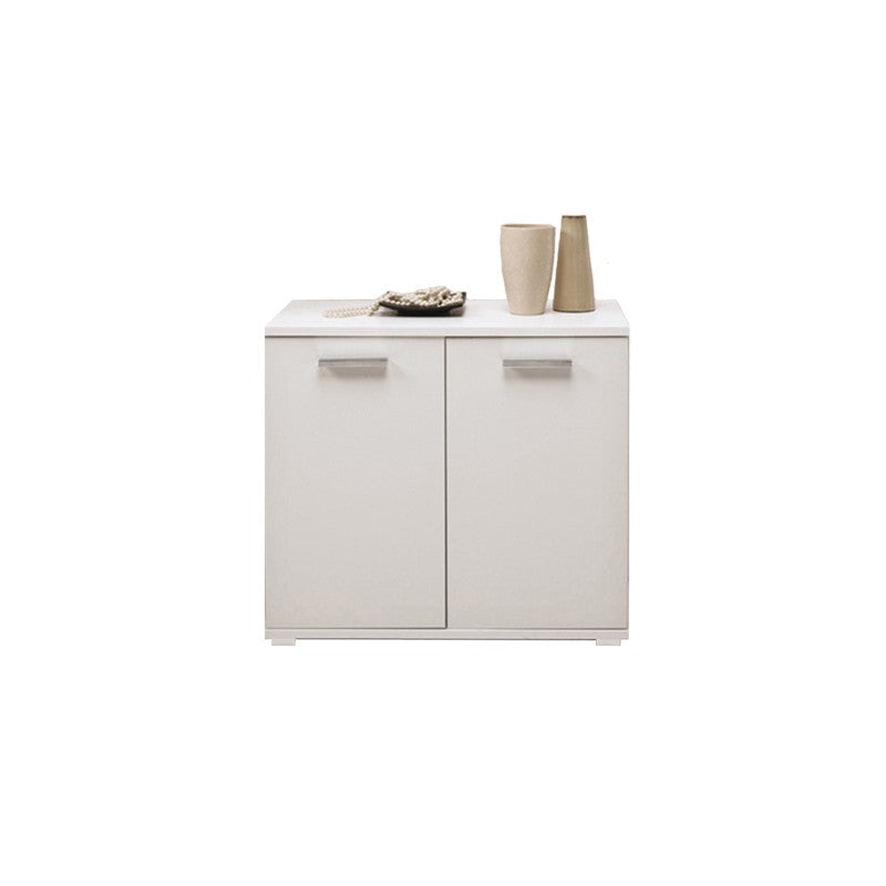 Mueble multiusos Fresno Blanco en madera de melamina L.90xA.80xP.45 cm