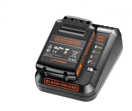 Cargador rápido de baterías de litio Black &amp; Decker BDC2A20-QW-18V