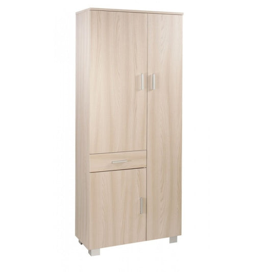 Armario multiusos tres puertas y un cajón Light Olmo 77x34x h178 cm